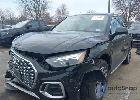 2023 Audi Q5 Sportback Premium 45 Tfsi S Line Quattro S Tronic from USA, damaged, VIN WA14AAFY2P2106007